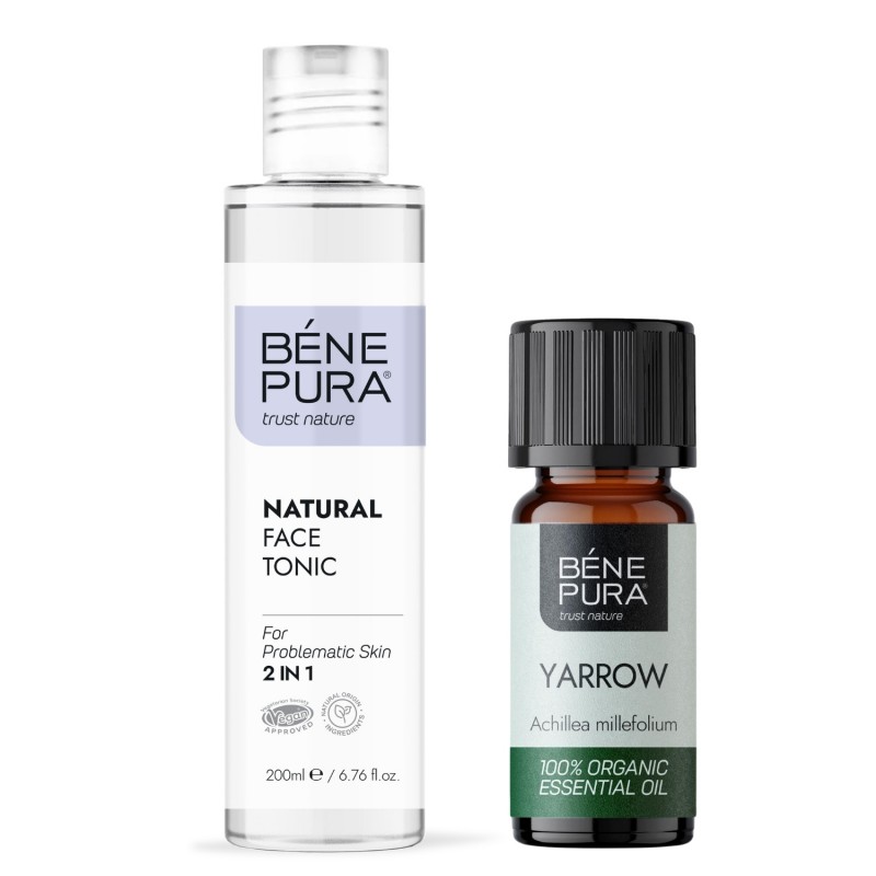 Natural face tonic 2 in 1 and Bio Yarrow Essential oil - Product Comparison