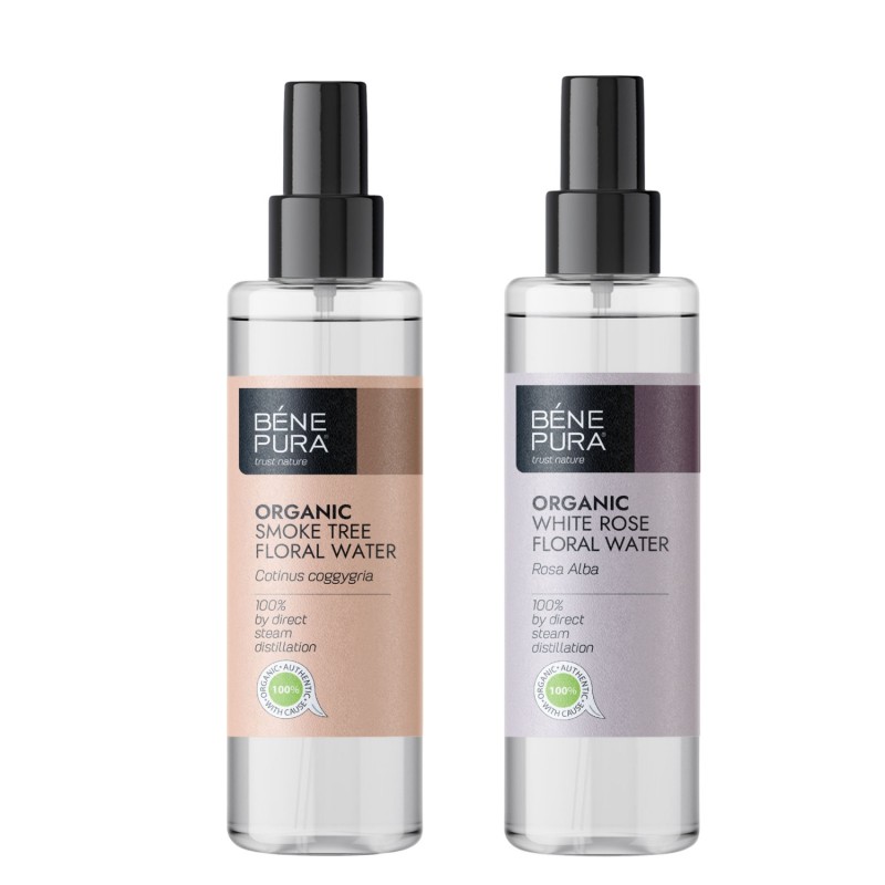 Bio Smoke Tree Floral water and Bio Rosa Alba Floral water - GMC
