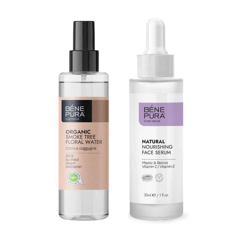 Bio Smoke Tree Floral water and Natural face serum with Retinol - GMC