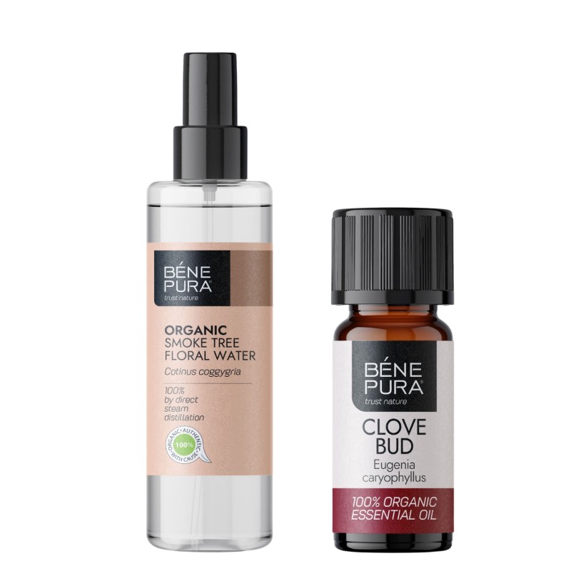 Bio Smoke Tree Floral water and Bio Clove Essential oil - GMC