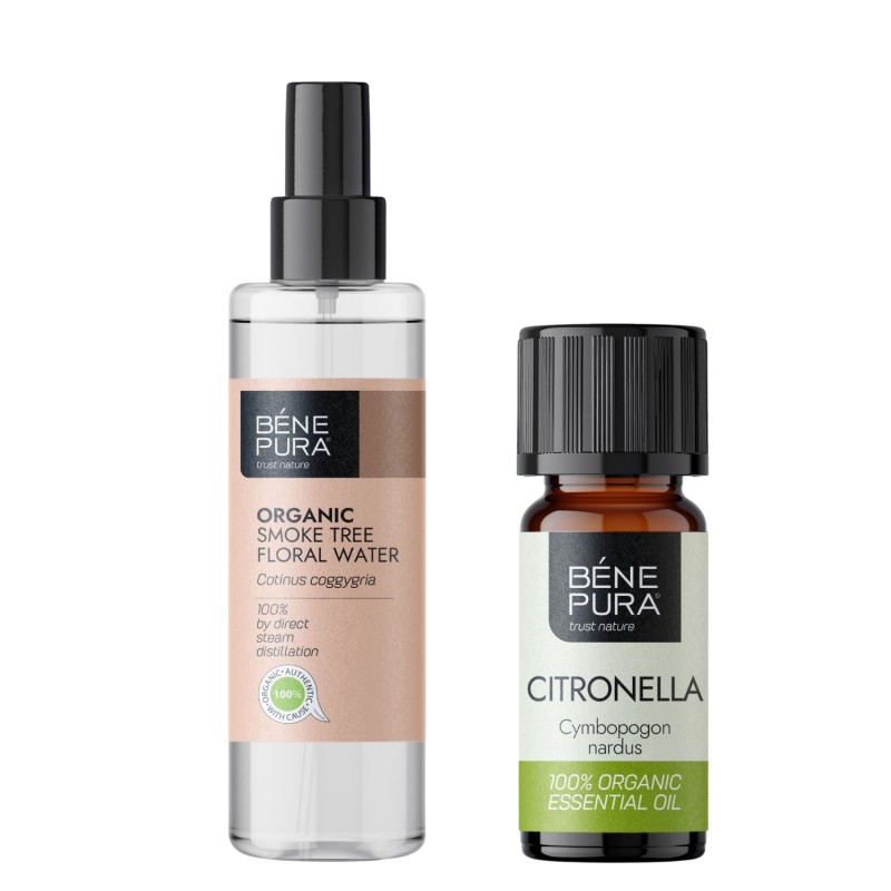 Bio Smoke Tree Floral water and Bio Citronella Essential oil - GMC