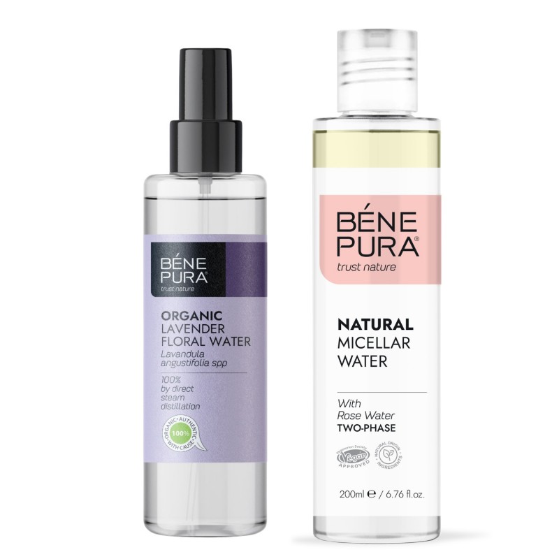 Natural micellar water and Bio Lavender Floral water - GMC
