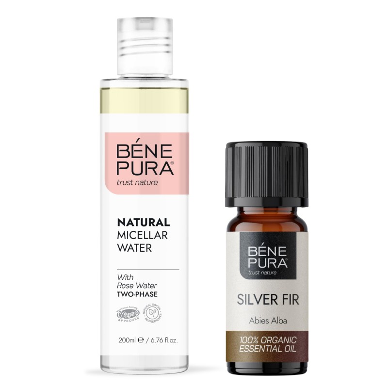 Natural micellar water and Bio White Fir Essential oil - GMC