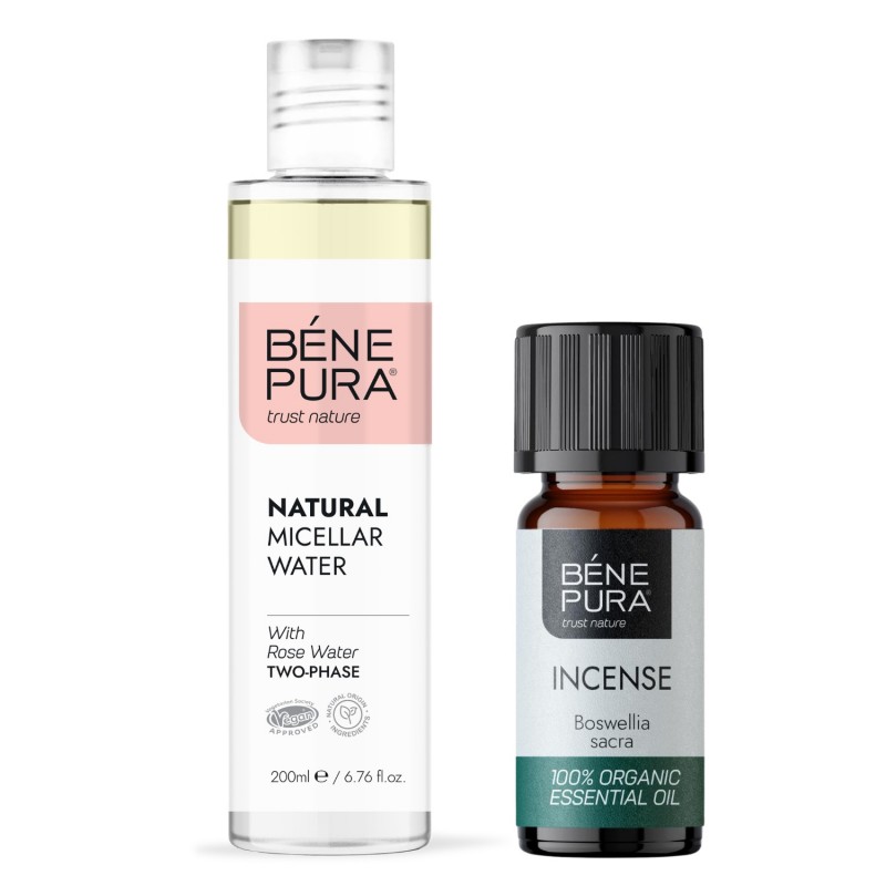 Natural micellar water and Bio Incense Essential oil - GMC