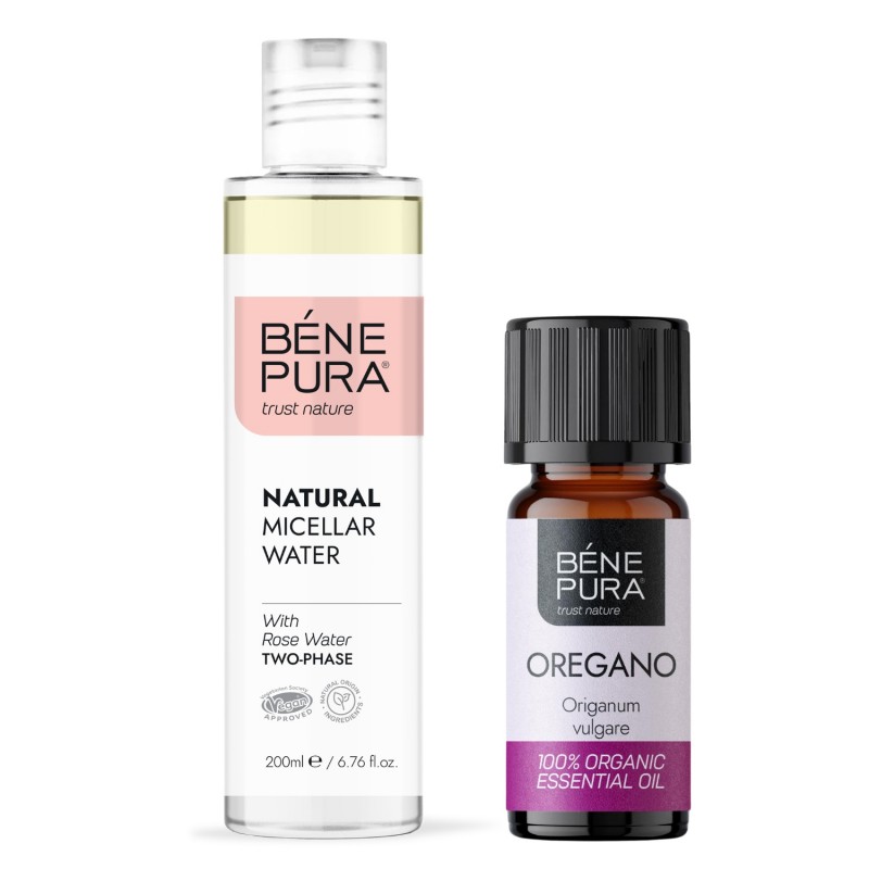 Natural micellar water and Bio Oregano Essential oil - GMC