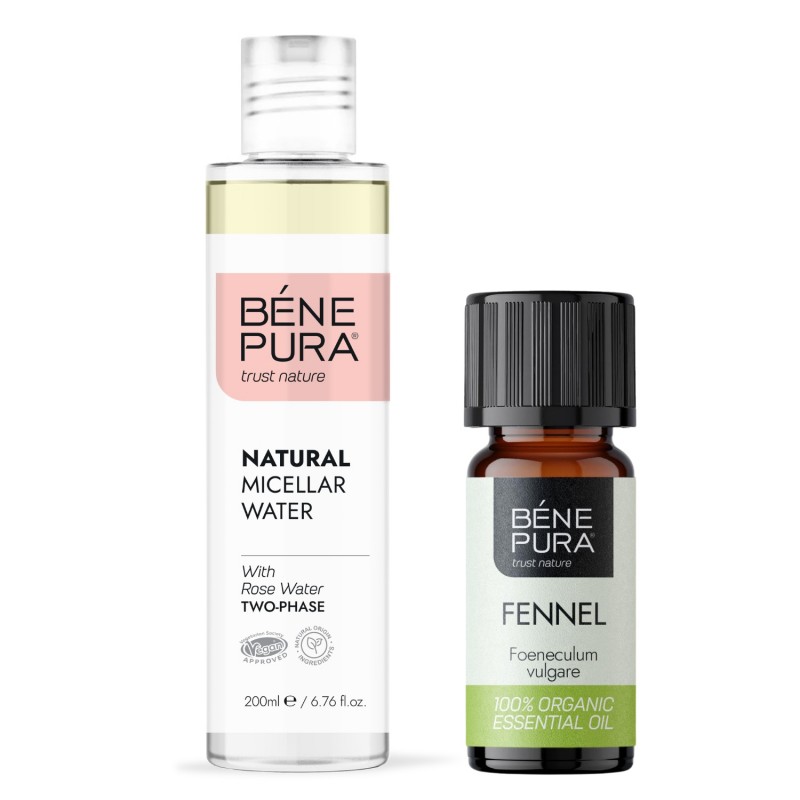 Natural micellar water and Bio Fennel Essential oil - GMC