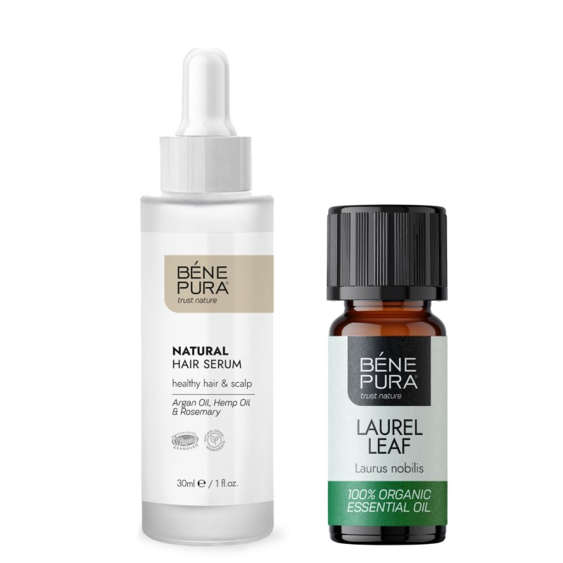 Natural hair serum and Bio Laurel Leaf Essential oil - GMC