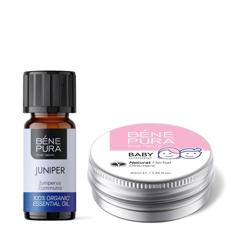 Nappy rash ointment with Calendula and Chamomile and Bio Juniper Essential oil - GMC