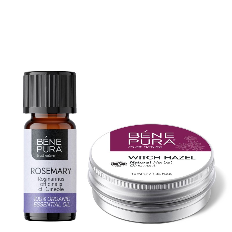 Ointment for Hemorrhoids with Witch hazel and Bio Rosemary Cineole Essential oil - Product Comparison