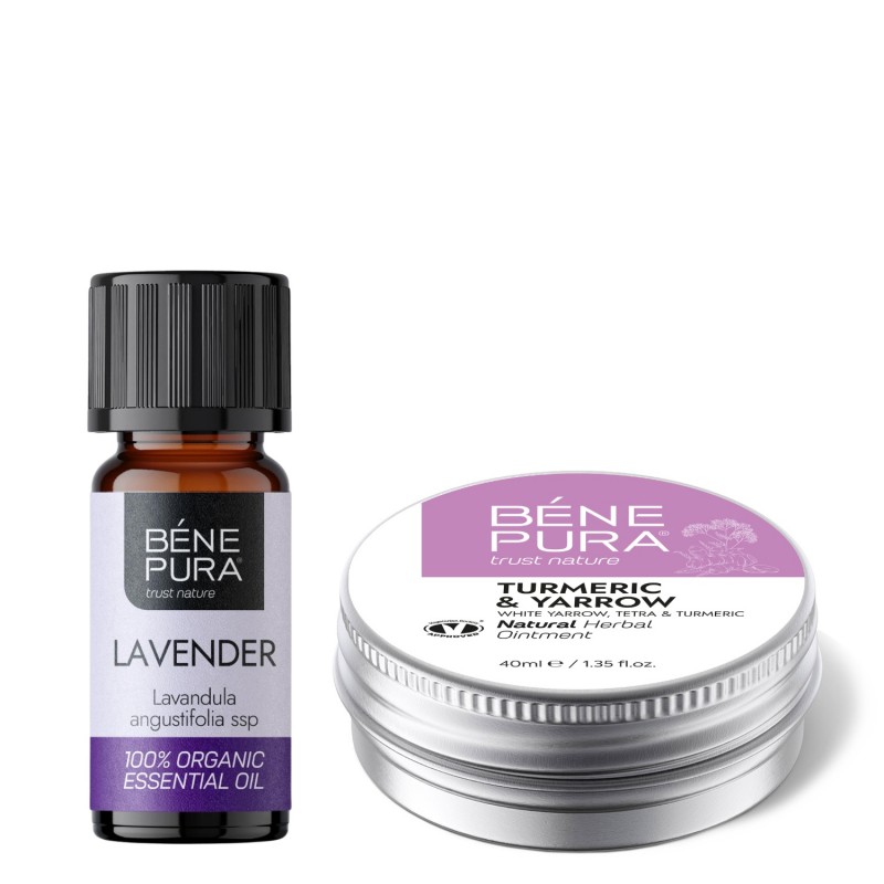 Hemorrelax ointment for Hemorrhoids with White yarrow, Tetra and Turmeric and Bio Lavender Essential oil - Product Comparison