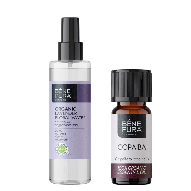 Bio Lavender Floral water and Bio Copaiba Essential oil - GMC