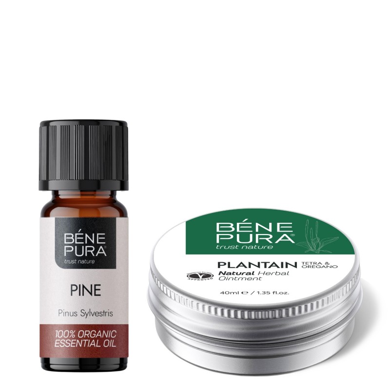 Ointment for Itching and Rashes with Plantain and Bio White Pine Essential oil - GMC