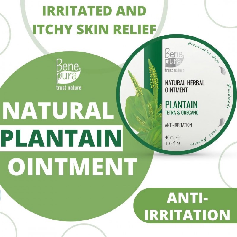Anti Itch Ointment with Plantain - 40 ml - Anti Itch Ointments