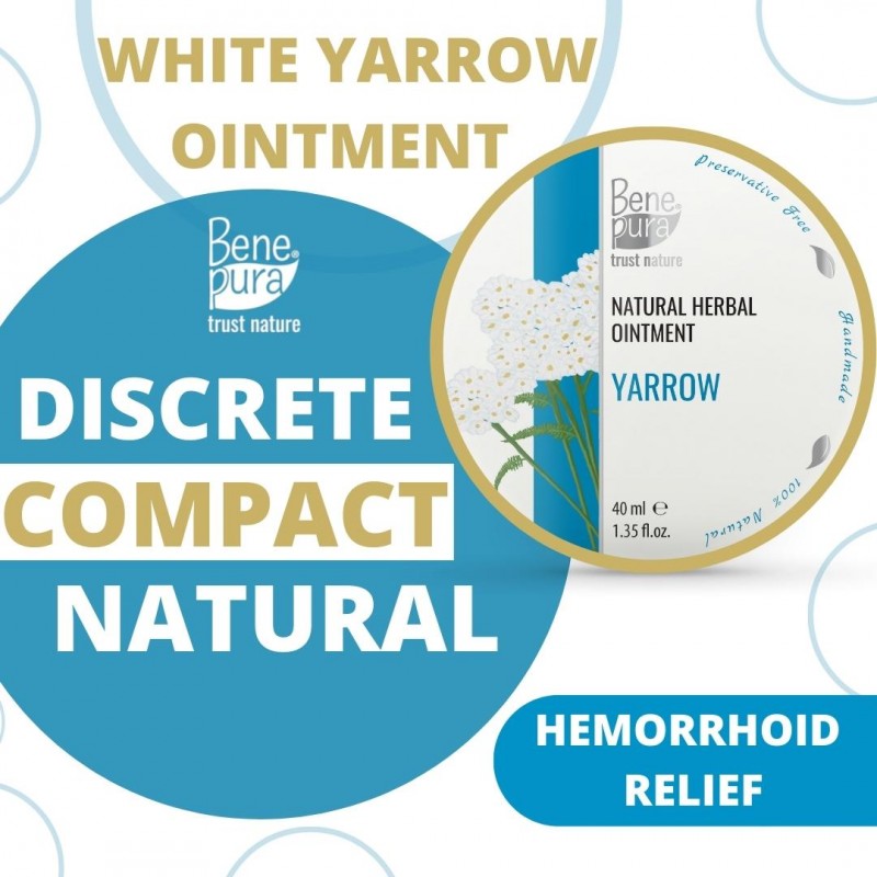 Hemorrhoid Ointment with White Yarrow - 40 ml - Hemorrhoids Ointments