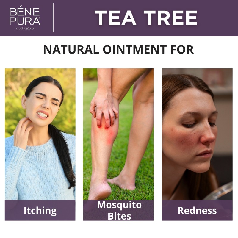 2x Ointment for Itching and Rashes with Tea tree - 40ml