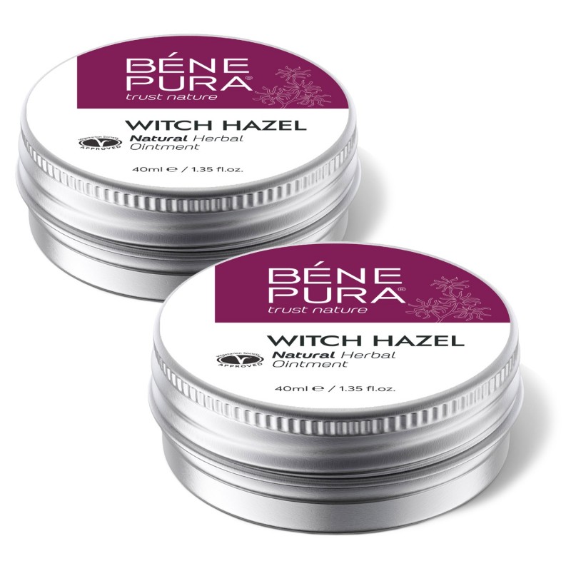 2x Ointment for Hemorrhoids with Witch hazel - 40ml - 