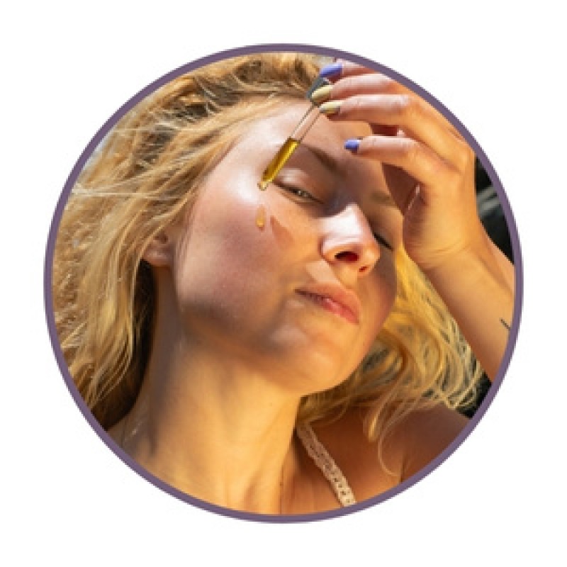 Natural face serums