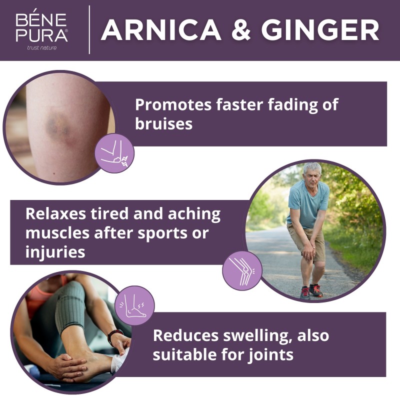 Ointment for Bruising with Arnica and Ginger - 40ml