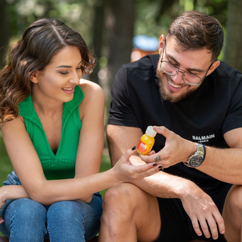 6x Pack DOZZA Energy Spicy Orange Energy shot - 60ml - Benepura.com 6x Pack DOZZA Energy Spicy Orange Energy shot - 60ml