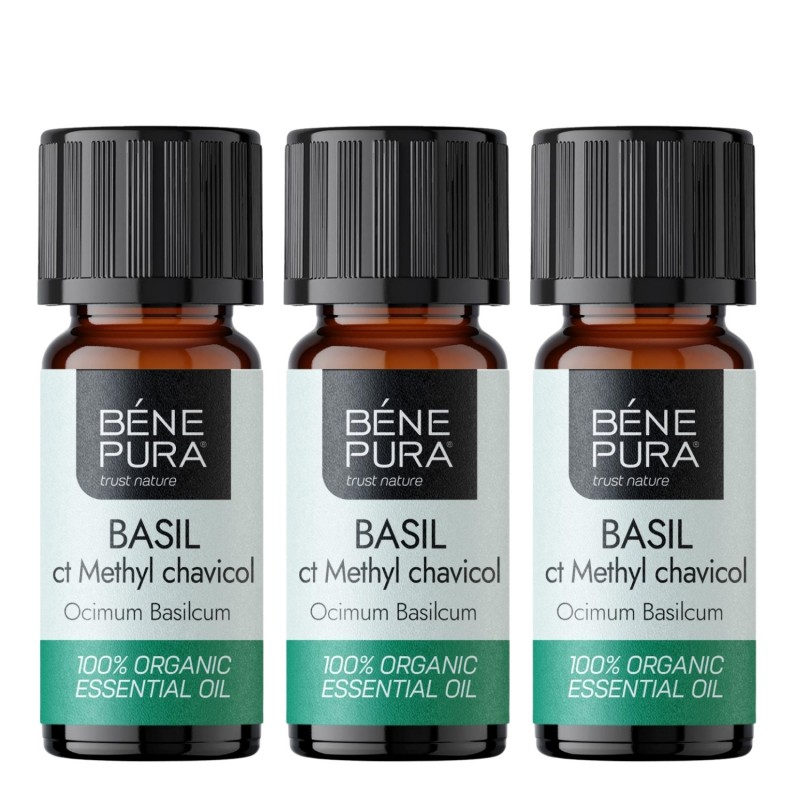 3x Bio Basil Essential oil - 5ml - Product Comparison