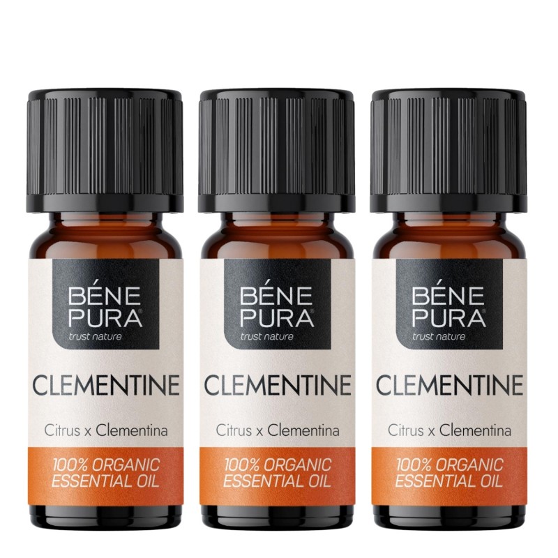 3x Bio Clementine Essential oil - 5ml - Benepura.com 3x Bio Clementine Essential oil - 5ml