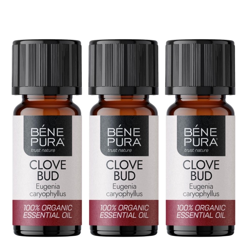 3x Bio Clove Essential oil - 10ml - Benepura.com 3x Bio Clove Essential oil - 10ml