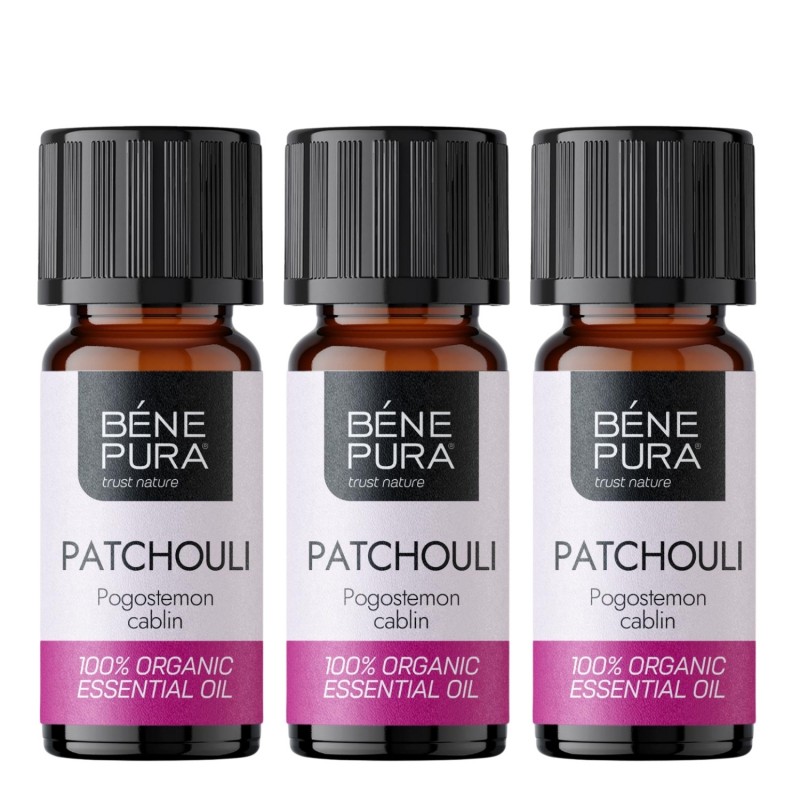 3x Bio Patchouli Essential oil - 10ml - Product Comparison
