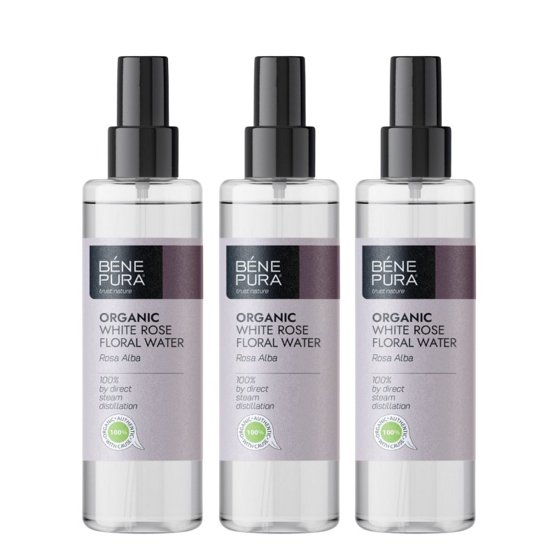 3x Bio Rosa Alba Floral water - 250ml - Benepura.com 3x Bio Rosa Alba Floral water - 250ml