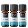 3x Bio Vetiver Essential oil - 5ml