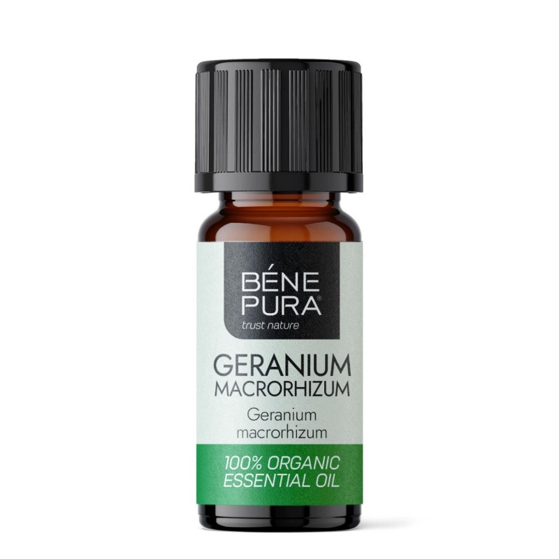 Bio Geranium Essential oil - 10ml - Benepura.com Bio Geranium Essential oil - 10ml