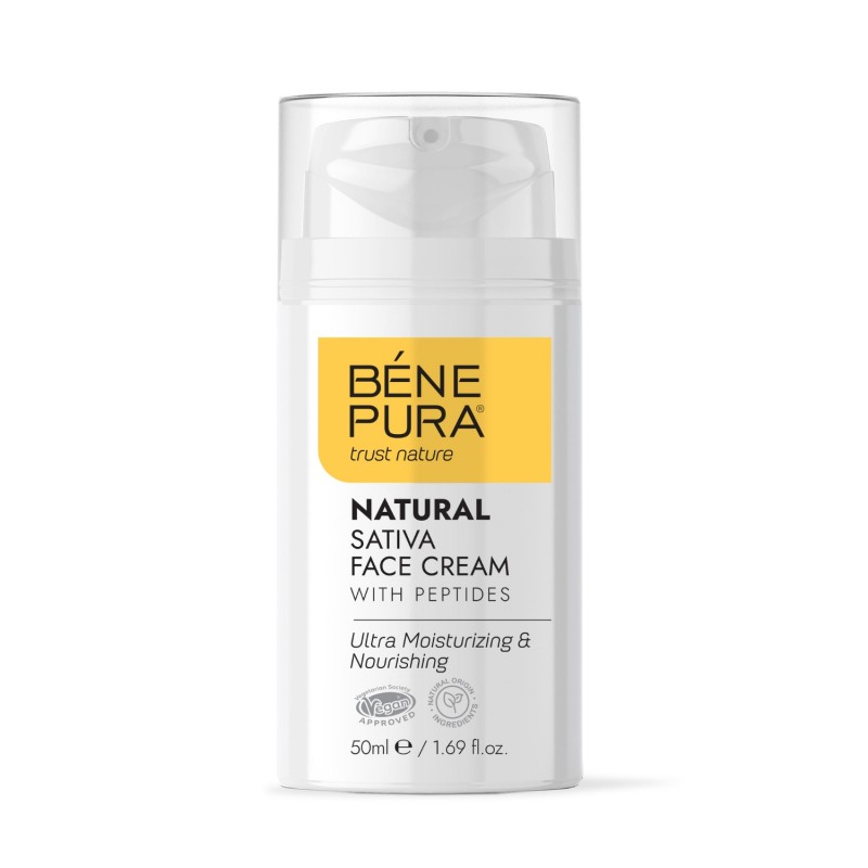 Natural moisturizing face cream with Sativa - 50ml - Product Comparison