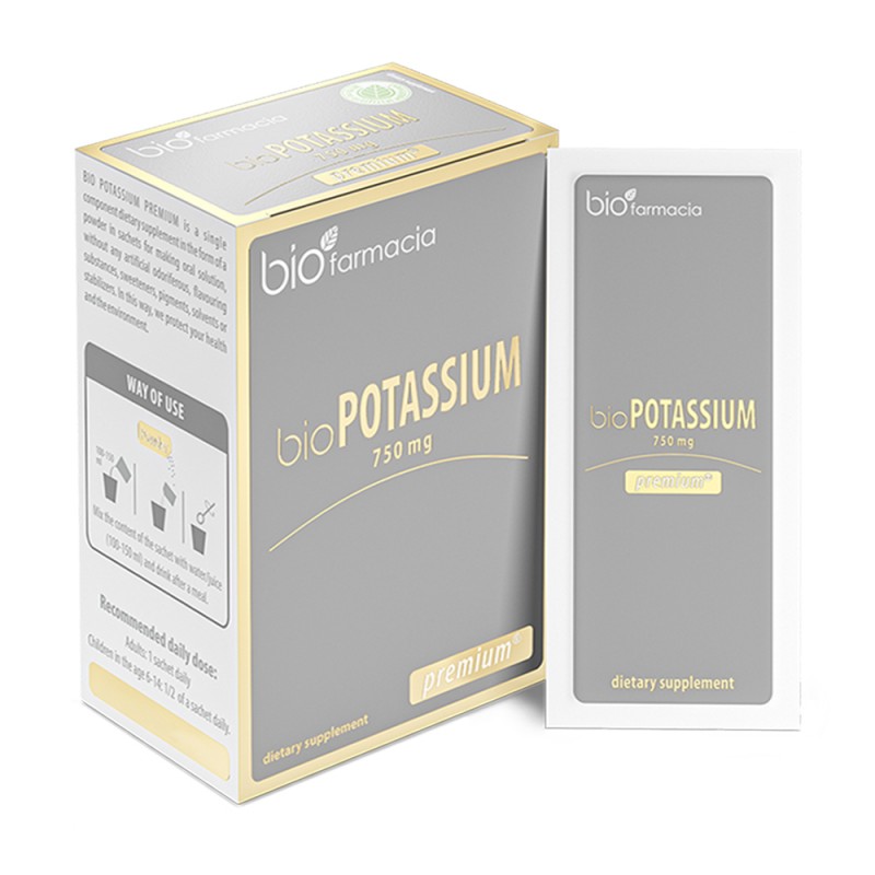 Bio Potassium 750 mg - 30 sachets - Supplements