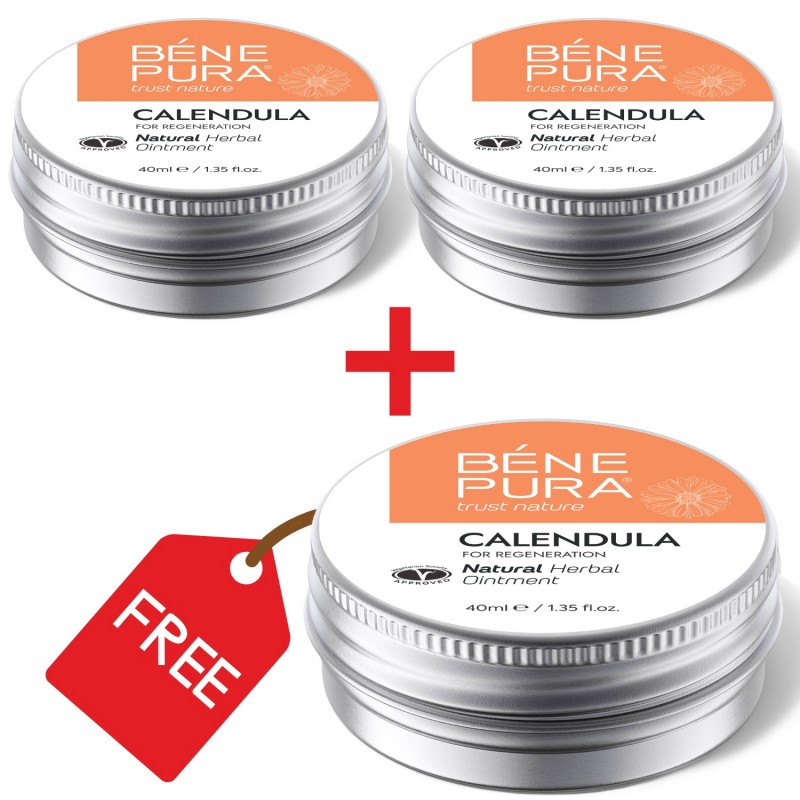 3x Ointment for Wounds, Burns and Scars with Calendula - 40ml - Product Comparison