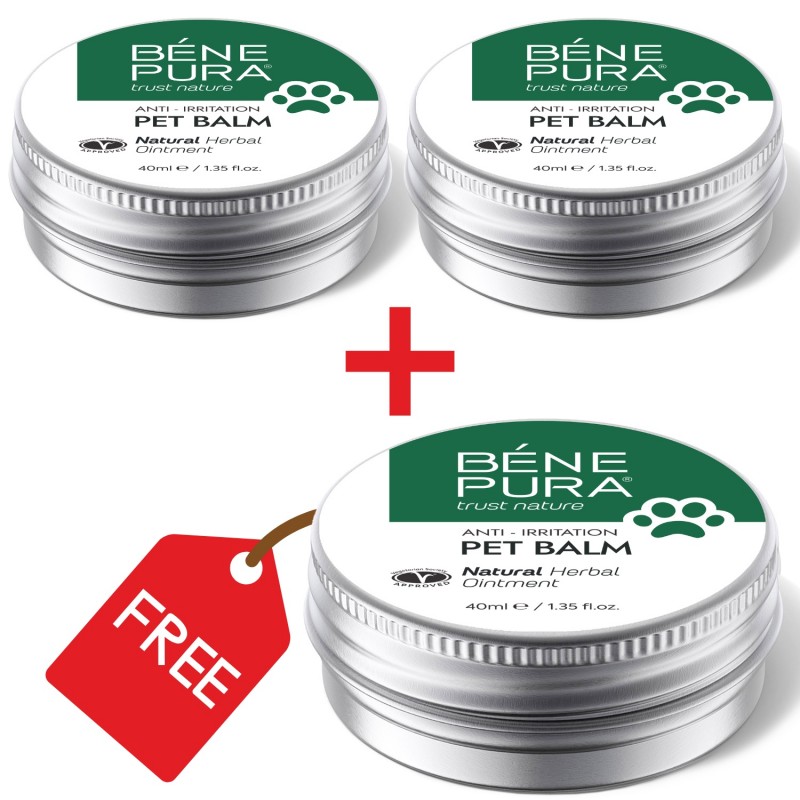 3x Anti irritation Pet balm with Plantain - 40ml - Product Comparison