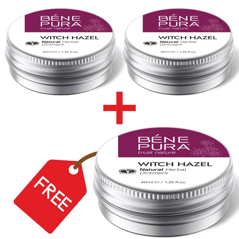 3x Ointment for Hemorrhoids with Witch hazel - 40ml - Herbal ointments