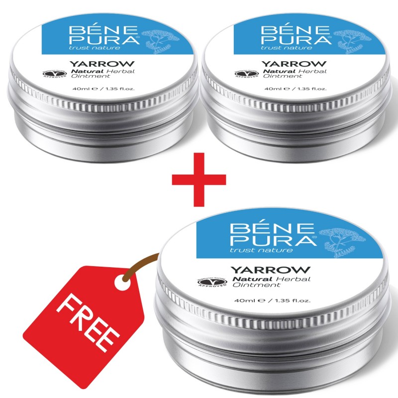 3x Ointment for Hemorrhoids with White yarrow - 40ml - Product Comparison