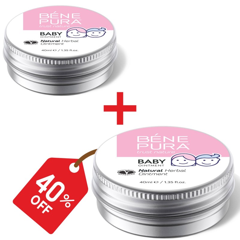 2x Diaper rash ointment with Calendula and Chamomile - 40ml - Product Comparison