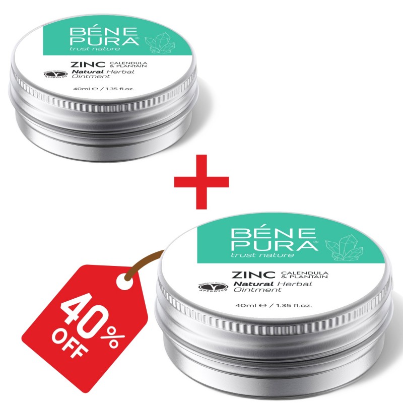 2x Zinc ointment for Itching and Rashes - 40ml - Product Comparison