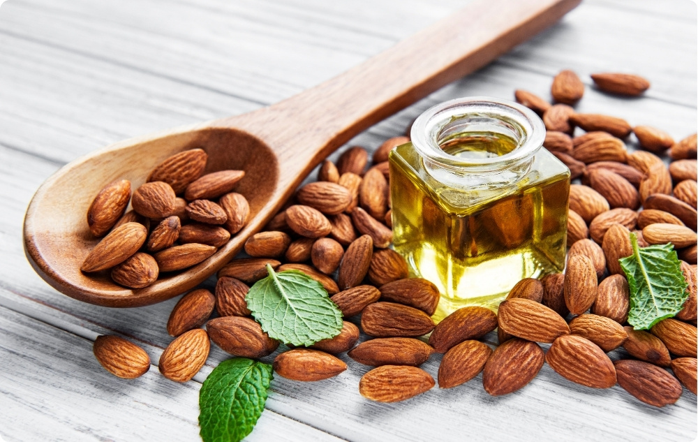 Types of Almond oil