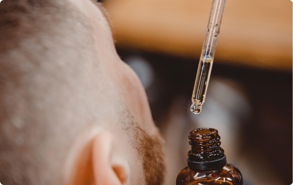 As an additive in men's cosmetics