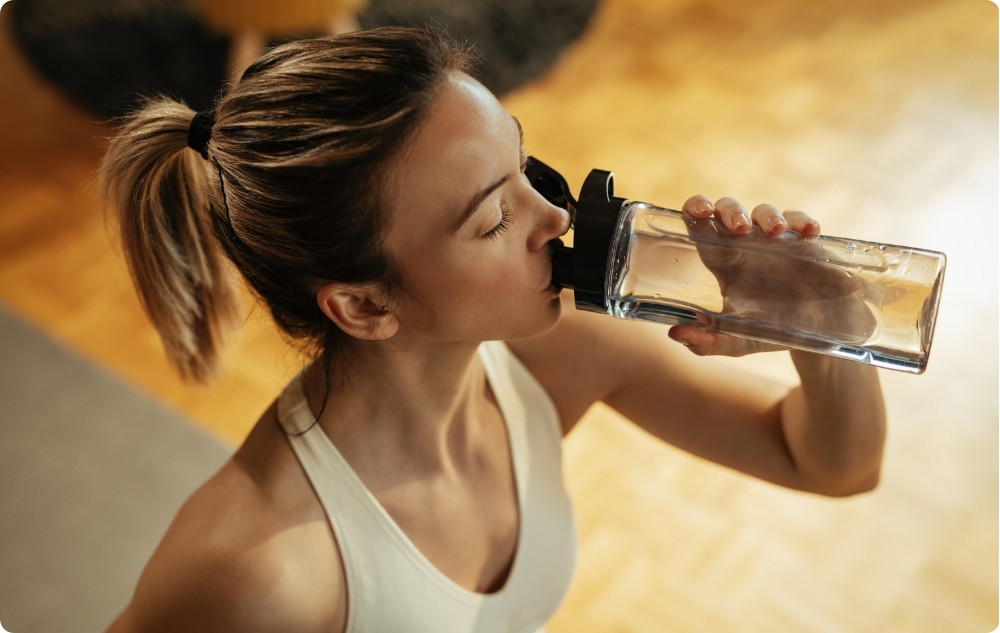 Keeping well hydrated