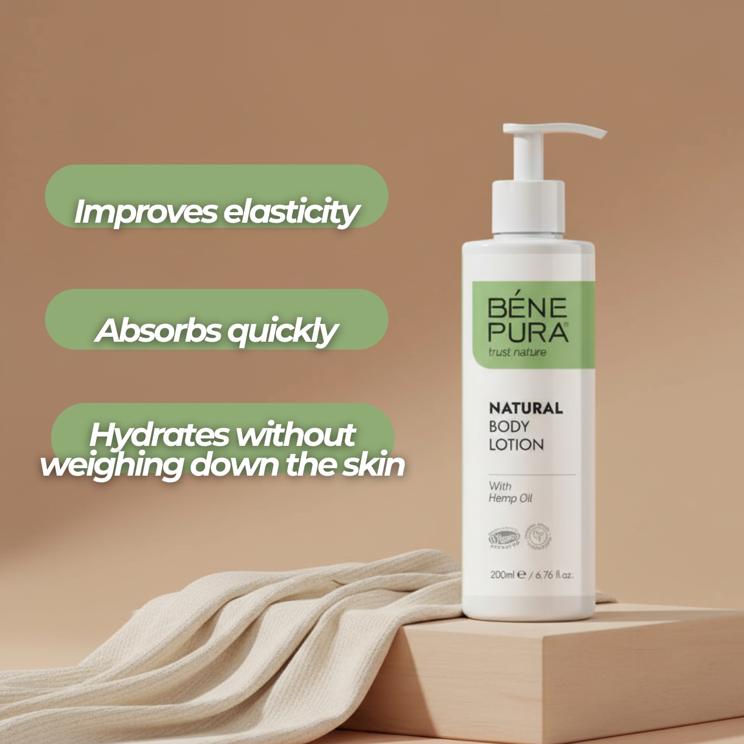 Natural body lotion - 200ml