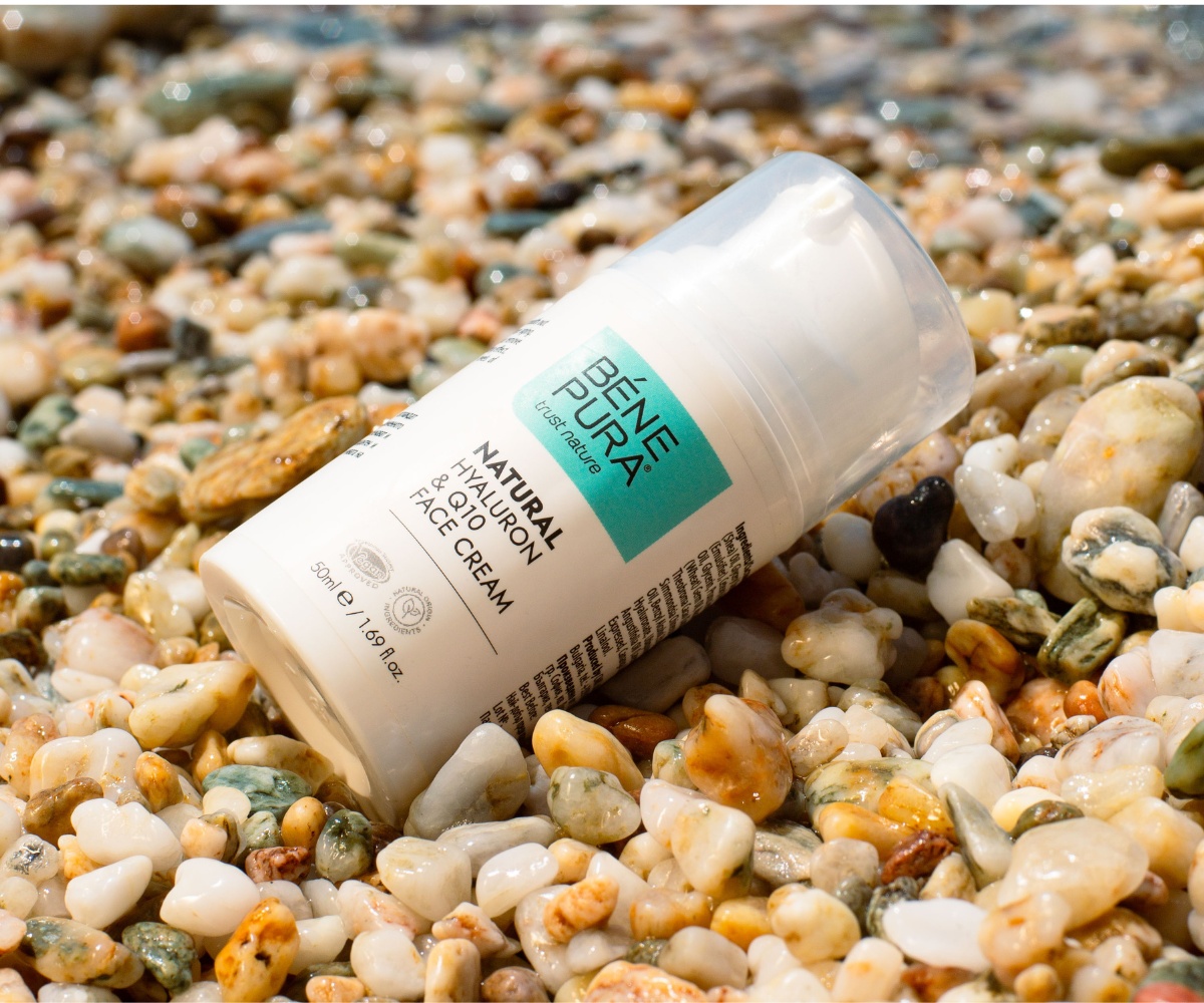 Natural face cream with Hyaluronic acid and Coenzyme Q10 - 50ml