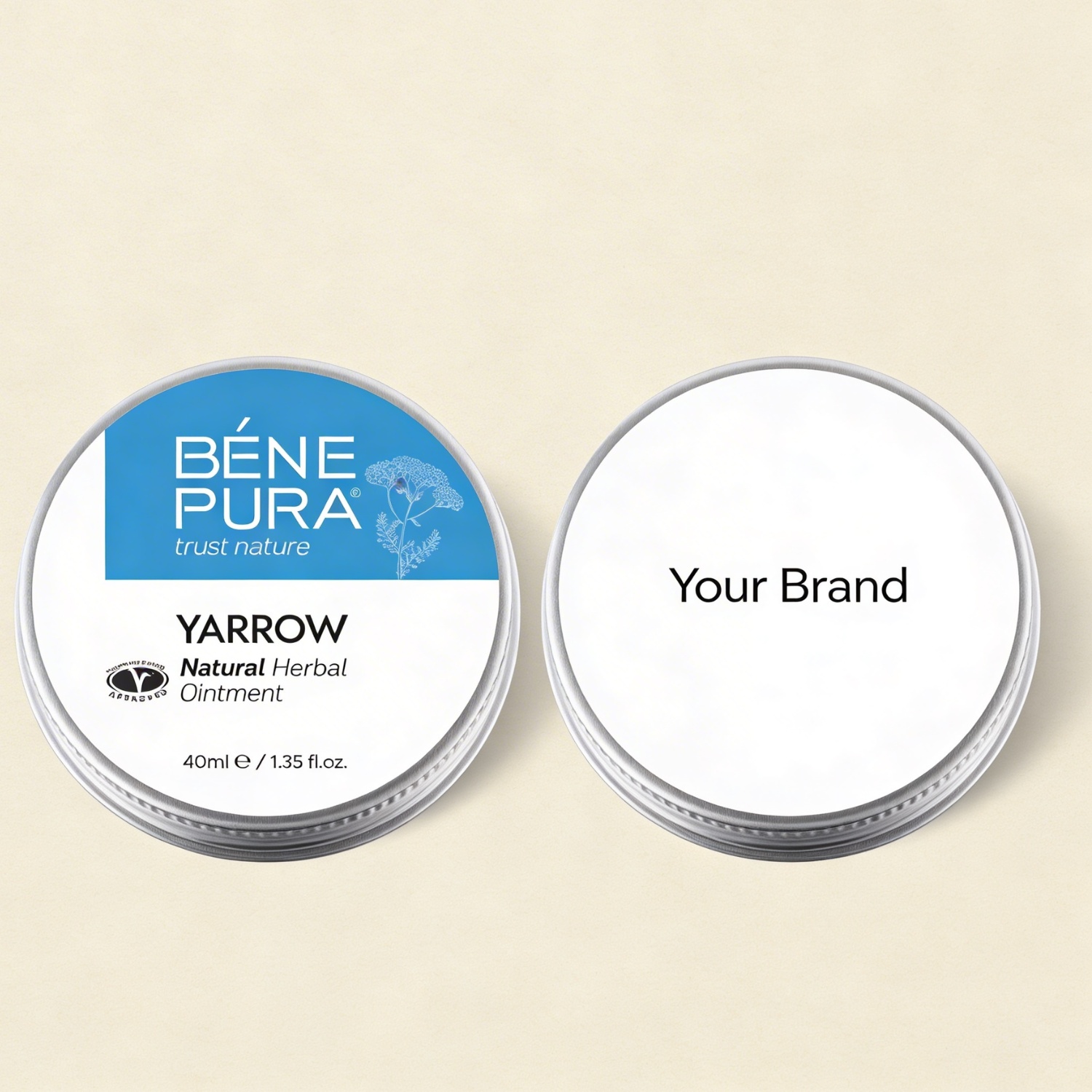 BenePura natural herbal ointment white label